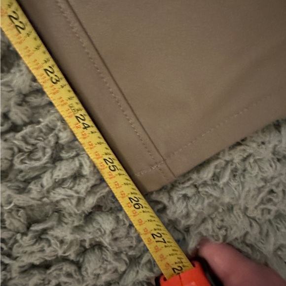 NWT PAIGE Maria Pant Faux Leather Olive Brown Size 2 - Picture 3 of 8